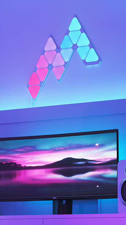 Nanoleaf Mini Triangles Hero