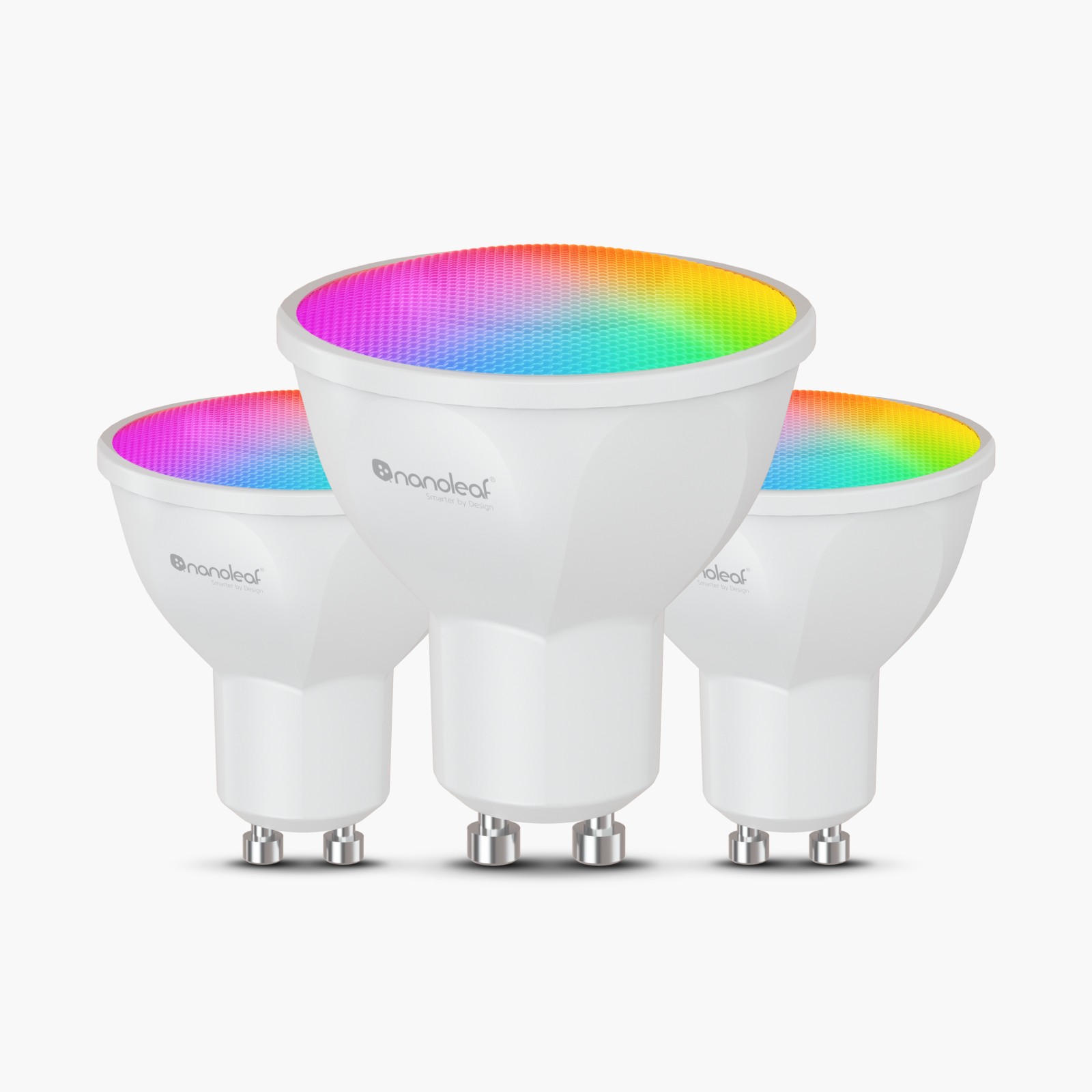 Nanoleaf Essentials Thread enabled color changing smart light bulbs. 3 pack. Similar to Wyze. HomeKit, Google Assistant, Amazon Alexa, IFTTT.