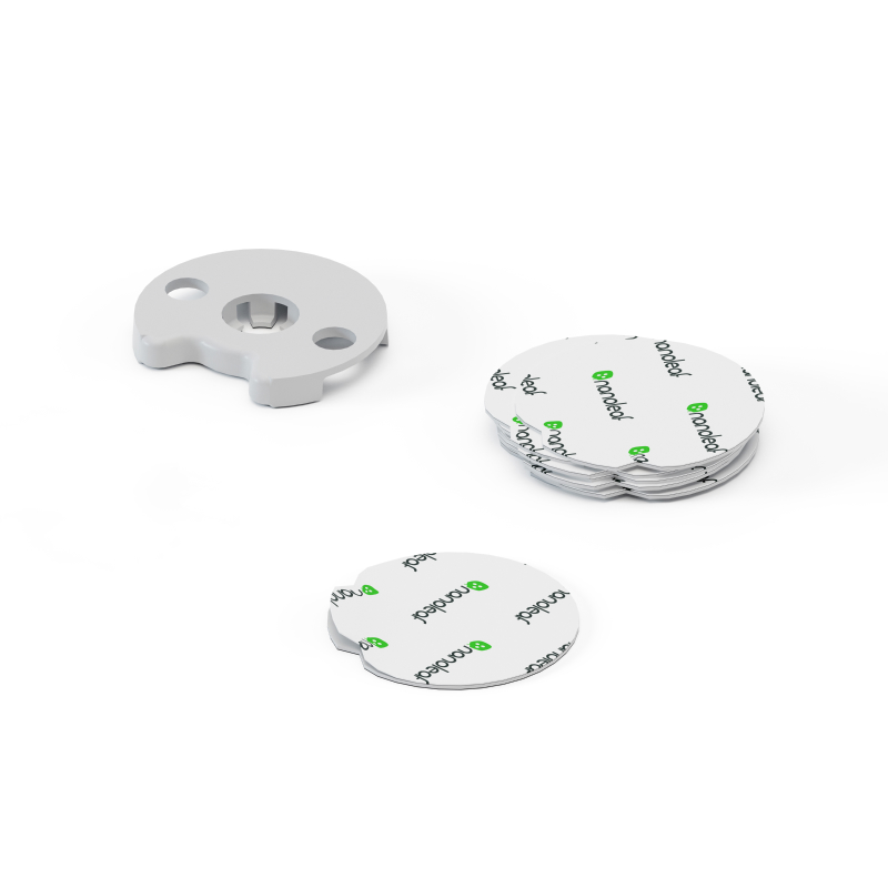 Nanoleaf Shapes Thread enabled color changing smart modular light panels Mini Mounting Plates. 10 pack. Similar to Philips Hue, Lifx. HomeKit, Google Assistant, Amazon Alexa, IFTTT.